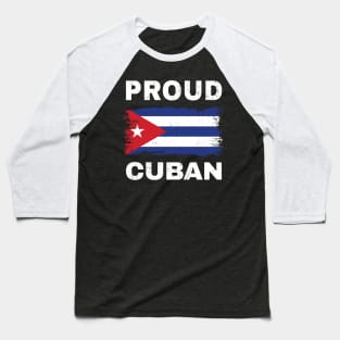 Proud Cuban Baseball T-Shirt